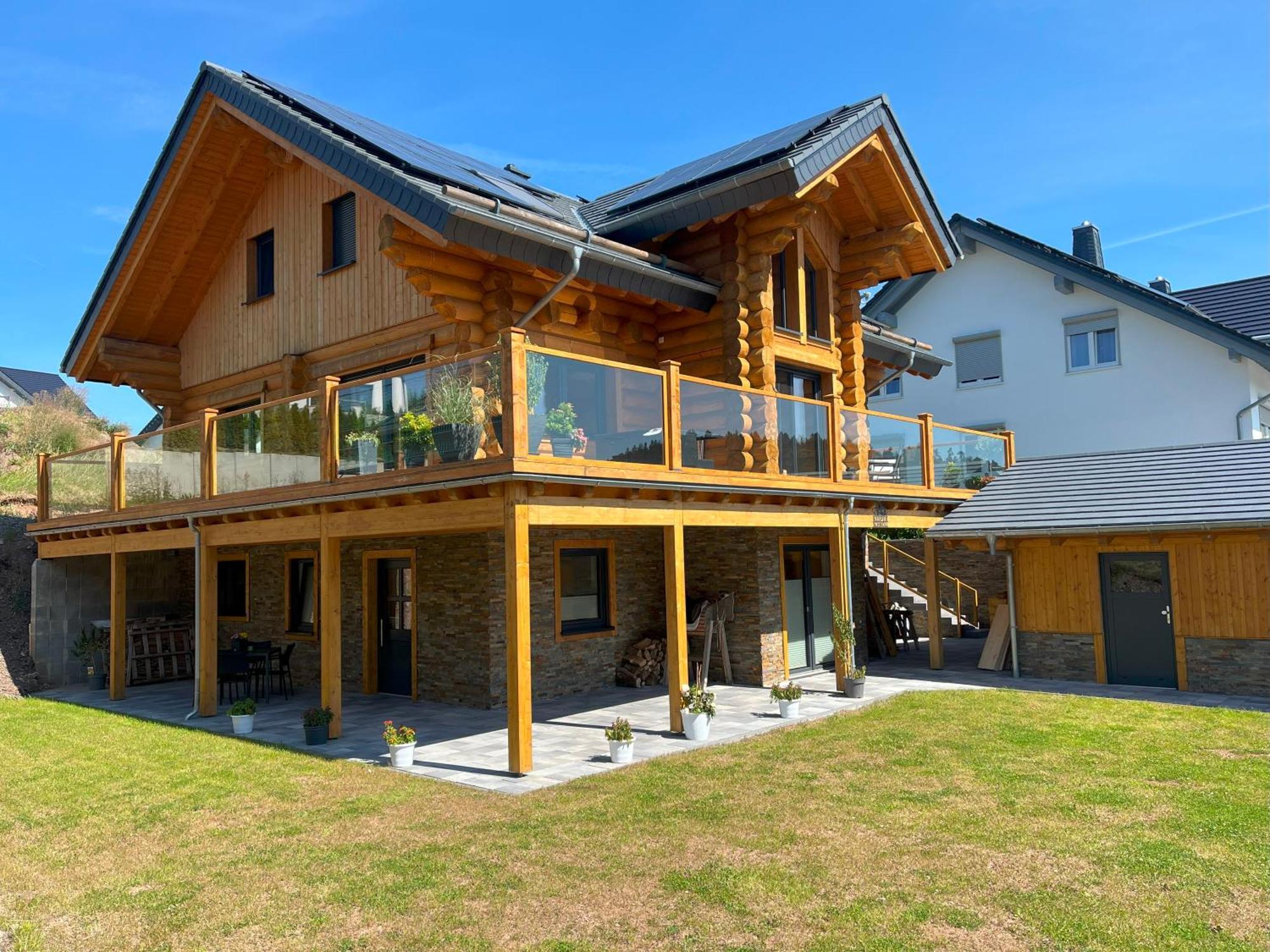 Ferienwohnung Uplandblockhaus Willingen  Eksteriør bilde